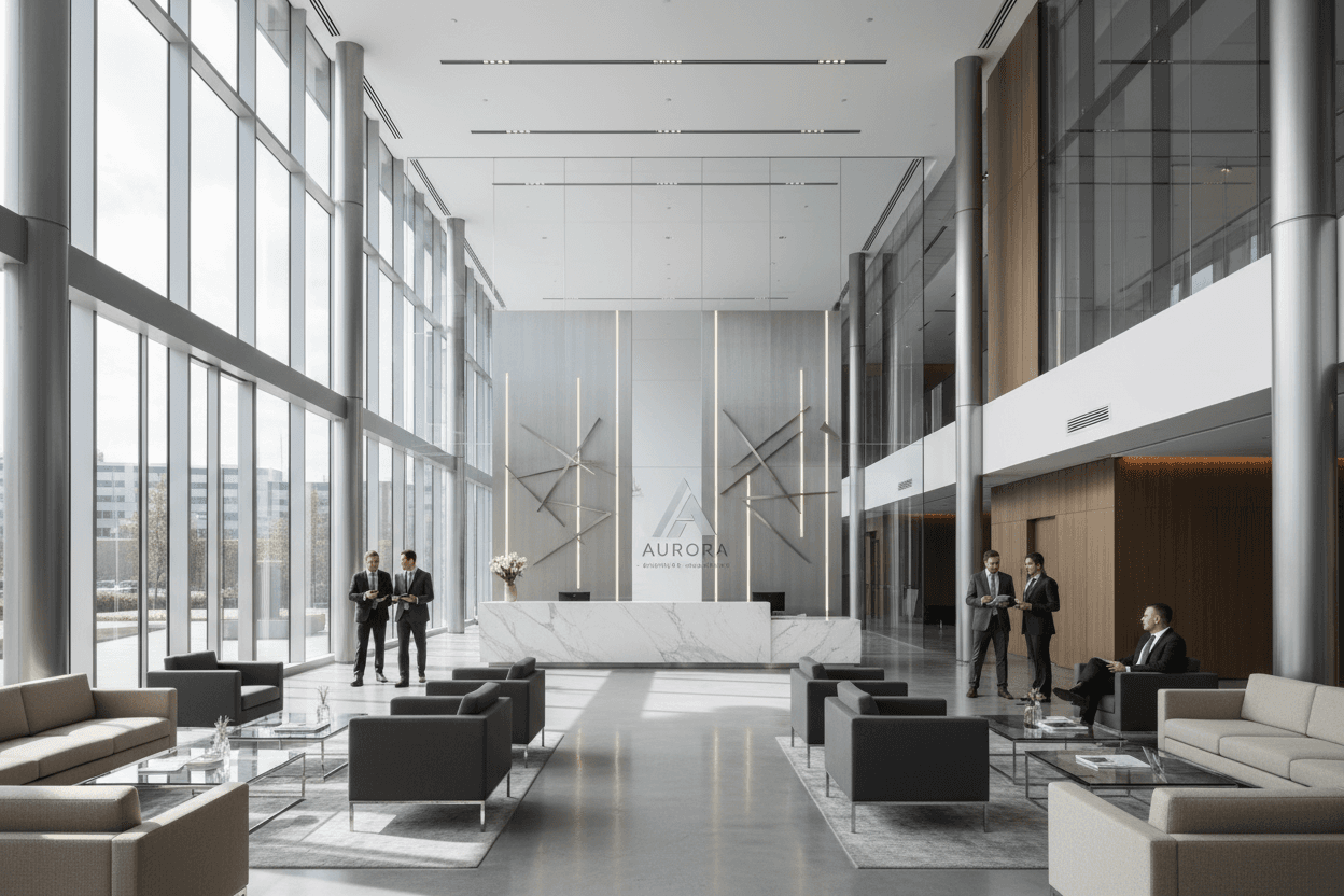 Corporate Office Lobby